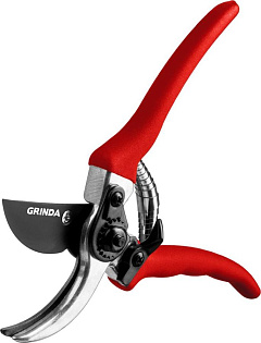 Секатор 210 мм, прямого реза GRINDA (18 мм)