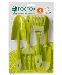 Набор садовый, полипропил, 4 предмета 421429-Н4