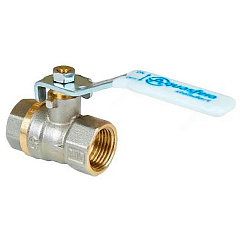 Кран шаровой латунный, ручка рычаг, внутренняя-внутренняя резьба, Aquasfera Standard 107-5136, PN30, 3/4"