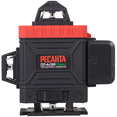 Нивелир лазерный Ресанта ПЛ-4Х360 Green