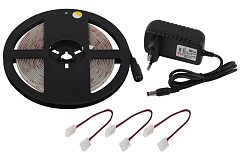 Комплект светодиодной ленты 4,8Кв/м ЭРА 2835kit-4,8-60-12-IP65-2700-5 м