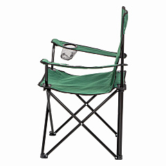 Стул складной Palisad, Camping, с подлокотниками и подстаканниками, 81х51х86 см