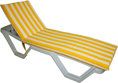 Мягкий элемент для шезлонга, водоотталкивающий, 1920х600х50 мм