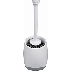 Ершик для унитаза силиконовый Kleber KLE-LT088RD, напольный/подвесной, круглый