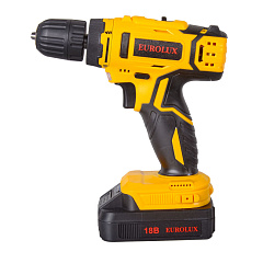 Аккумуляторная дрель-шуруповерт Eurolux ДА-18/2Li 72/14/40 (2х1,5 Ач)