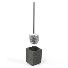 Ершик для унитаза Fora, STONE, BLACK, FOR-STN025BL