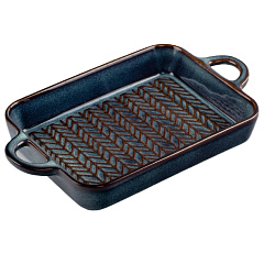 Форма керамическая для запекания Attribute Glaze ABG005, прямоугольная, 26,5x15x3,5 см
