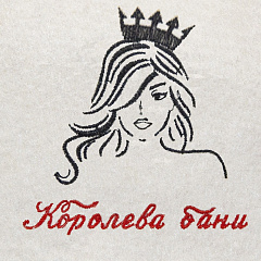 Шапка Банная линия "Королева бани", Эко