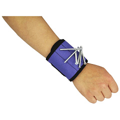 Браслет магнитный MasterProf, с неодимовыми магнитами, синий