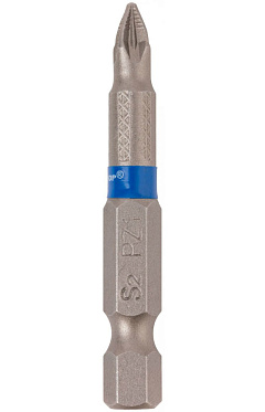 Набор стальных бит, PZ1-50 мм, Cutop Profi, S2, 83-344 (2 шт/карта)