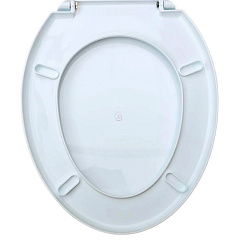 Сиденье для унитаза Декор Яхта, цвет белый