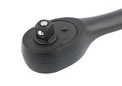 Ключ-трещотка 1/2" для торцевых головок, 72 зуба, с быстрым сбросом, Gross Comfort, 14082