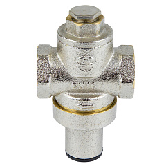 Регулятор давления поршневой 1-6 бар 1/2" с выходом под манометр Aquasfera