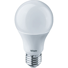 Лампа светодиодная Navigator 94 388 NLL-A60-10-230-4K-E27, груша, 10 Вт, 800lm, 4000К