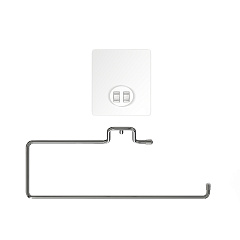 Держатель для бумажных полотенец Kleber Lite KLE-LT011 на силиконе, 255 мм, металл хром