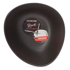 Салатник треугольный Rock Black, 16 см