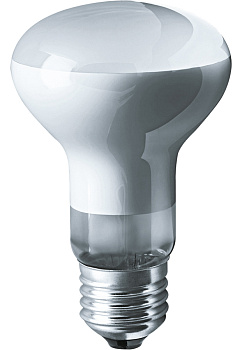 Лампа накаливания Navigator NI-R63-40-230-E27-FR зеркальная матовая R63 40W E27 300lm 2700К, 94324