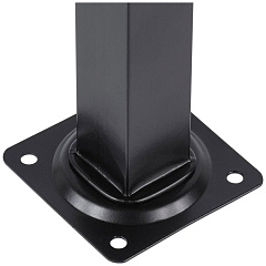 Ножка мебельная, 25x25х250 мм, черный, S21222913_2