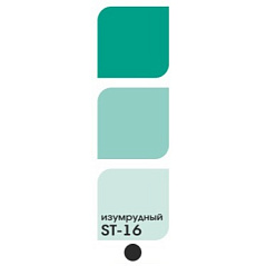 Колер универсальный Palizh (Палитра) N 16, изумрудный, 100 мл