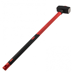 Кувалда кованая обратная Matrix, фибергласовая обрезиненная рукоятка, 3000 г