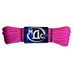 Шнур ПП плетеный неоновый, 16-прядный, 4 мм (20 м)