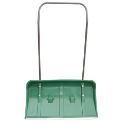 Движок пластиковый, на колесах, с металлической ручкой, 810х420 мм