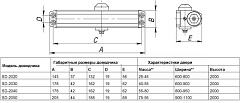 Доводчик дверной PUNTO SD-2040 BR, 55-80 кг, коричневый 37699