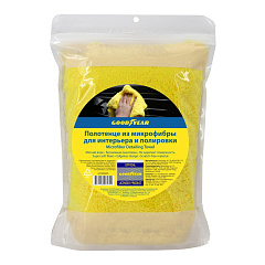 Полотенце из микрофибры Goodyear, для интерьера и полировки, 40x40 см