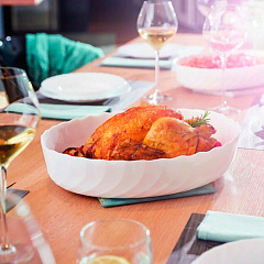 Форма для выпечки и запекания Luminarc Smart Cuisine Trianon P4018, овальная, 32х24 см