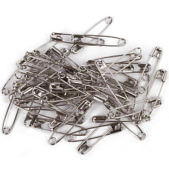 Булавки английские 32 мм, никелированные, Brauberg 223970 (50 шт)