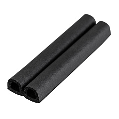 Уплотнитель самоклеящийся PROconnect, черный, D-профиль 14х12 мм, для зазоров 8-11 мм, упаковка по 6 м