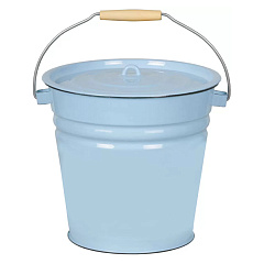 Ведро эмалированное, с крышкой, 12 л