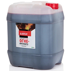 Огнебиозащита Версат, готовый состав, 2 группа, невымываемый, красный, 20 кг