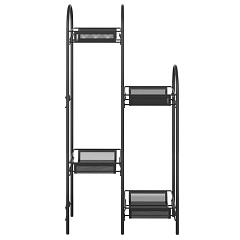 Подставка для цветов Лира 24, 37х17х75,5 см, графит