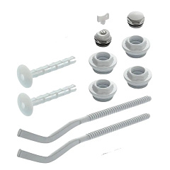 Набор комплектующих для установки радиатора с двумя кронштейнами Ogint, 1"х3/4", 117-6590