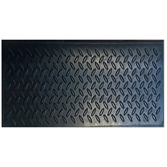 Коврик фактурный придверный Blabar Jaqcuard резиновый, 40х60 см, черный