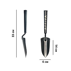 Совок узкий Arriva Compact, 6х33 см