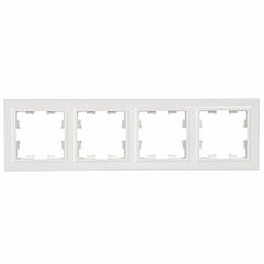 Рамка 4-местная BRITE IEK, белый, BR-M42-K01