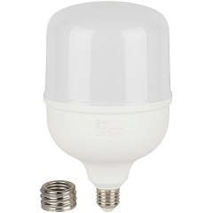 Лампа светодиодная Эра Power STD LED smd T140-65W-4000-E27/E40, 65 Вт, 7150Лм 4000К, колокол нейтральный белый, Б0071818