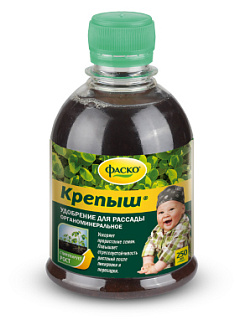 Удобрение Крепыш минеральное жидкое для рассады 250 мл ФАСКО