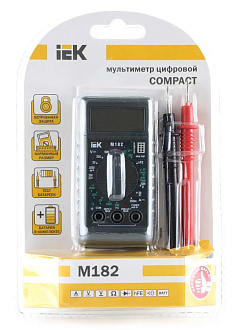 Мультиметр цифровой Compact M182 IEK
