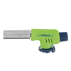 Горелка газовая на бутановый баллон, пьезоподжиг, Сибртех