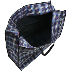 Сумка хозяйственная, 80х60х30 см, 144 л, до 15 кг, полипропилен (467-013)