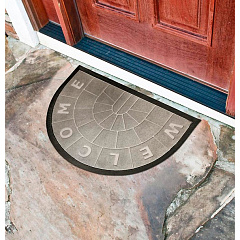 Коврик придверный влаговпитывающий Рига 8919H-1, 45х75 см