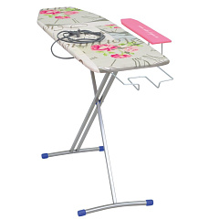 Доска гладильная НИКА 4+ автомат, хлопок, фанера 122х35 см