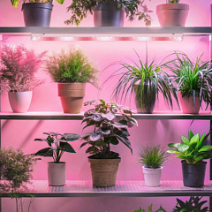 Светильник для растений светодиодный СПБ-Т5 PRO-ФИТО, полный спектр, 20 Вт, 230 В, 900 мм