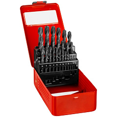 Набор сверел Зубр МАСТЕР, 25 шт, (1-13 мм), в металлический боксе, 29605-H25