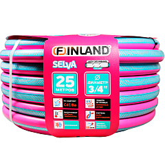 Шланг поливочный армированный 3-х слойный Finland Selva (ТЭП) 2448, 3/4", 25 м