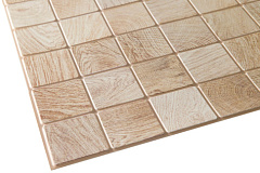 Панель ПВХ Дерево «Брус беленый», 955*480 мм 