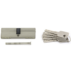 Цилиндровый механизм Palladium ZN 110 (55х55) C ЕТ SN, ключ-ключ